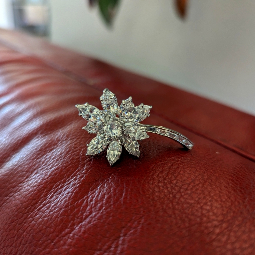 NWT crystal brooch